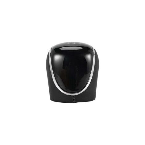 Palanca de cambios de cuero sintético de 6 velocidades compatible con Mondeo IV, CMAX, Transit, Focus MK3 y MK4. (1/4)