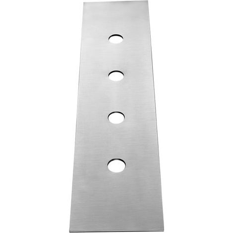 Gessi316 Plaque décorative 4 trous pour Securbox, 54595708,
