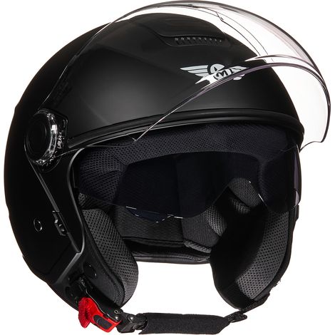 Jethelm Motorrad mit Visier Helm U-52