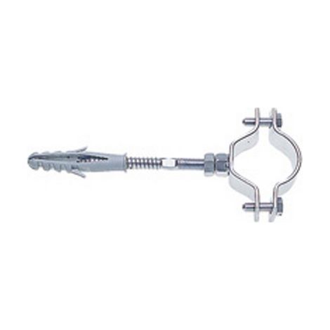 COLLARE PESANTE ZINCATO CON TASSELLO E VITE- 1 1/2  (mm. 48-50)- OTER- pezzi 1