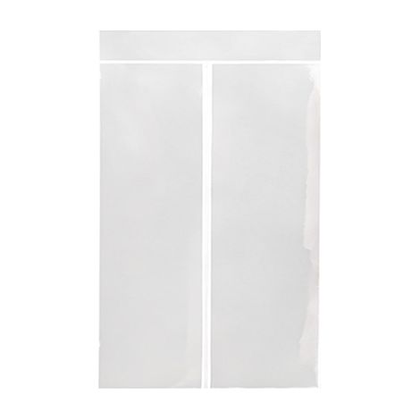 Housse de protection pour vêtements en PEVA translucide, antibactérien et anti-poussière, sac de rangement suspendu pour habits, usage domestique (1/5)