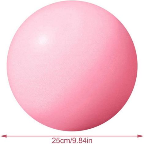 Mini ballon d'exercice - 25 cm (9,84 pouces) Anti-age, flexible et portable Mini ballon de yoga et de pilates (1/5)
