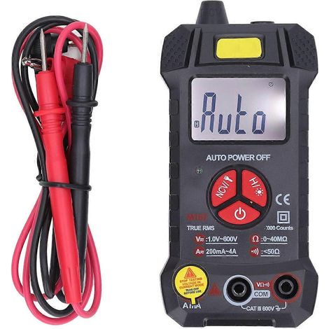 Multimeter mit automatischer Erkennung, präzises tragbares professionelles Digitalmultimeter