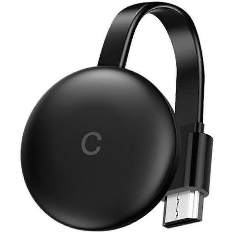 Adaptateur d'affichage HDMI sans fil, récepteur vidéo en streaming 4K HDR, compatible avec iOS/iPad/Android/PC/MacOS pour la connexion aux téléviseurs/projecteurs/moniteurs, prend en charge Miracast.