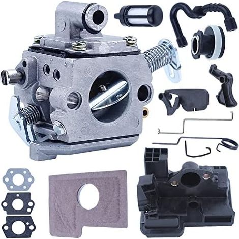 Vergaser-Ansaugkrümmer-Luftfilter-Set für Stihl Ms180 Ms170 018 017 Ms 180 170 Kettensäge ersetzt OEM für 1130 120 0603/1130 141 2200 ersetzt (1/5)