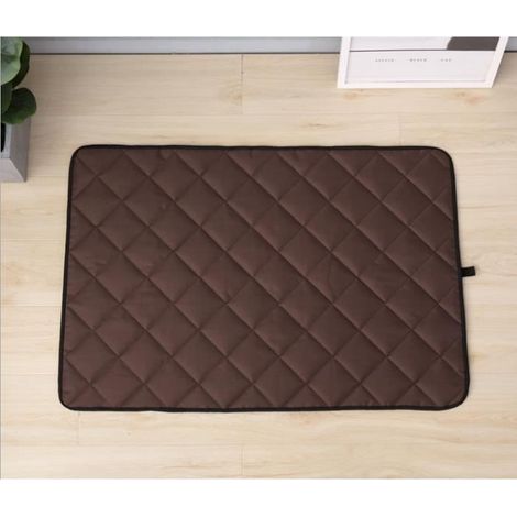 Waschbare Hundetrainingsmatte, wasserdichte Autositz-Trainingsmatte, Welpen-/Hundekomfortmatte, Kühlmatte, Hundebett 35 x 49 cm (1/3)