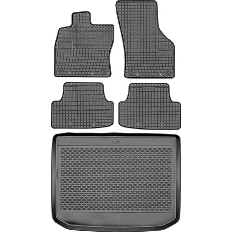 Juego de alfombrillas de goma para coche y maletero para Audi A3 III 8V Sportback (2013-2020). (1/5)