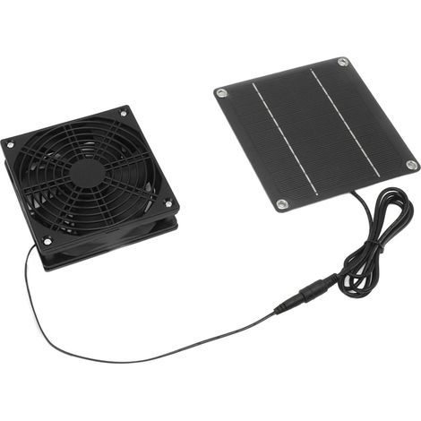 2200 U/min monokristallines Silizium-Solarlüfter-Set mit Schutzabdeckung für Gewächshäuser (1/5)