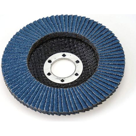 Expert disco lamellare per smerigliatrice angolare 125 mm, grana 120 G, finitura bordi, levigatura metallo