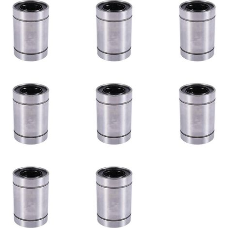8x LM25UU 25mmx40mmx59mm Doppelseitige Gummidichtung Linear-Kugellagerbuchse (1/5)