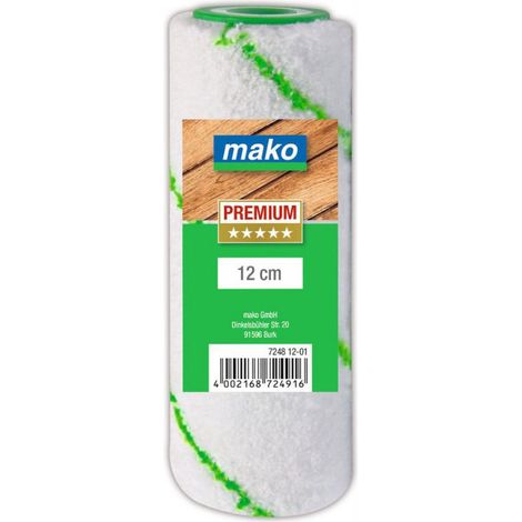 mako rouleau de glaçage rouleau de remplacement microfibre extra court XL PREMIUM 12cm - 724812-01