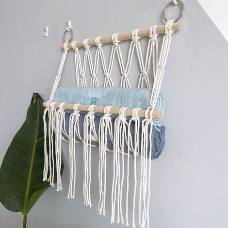 Support suspendu pour peluches, support simple, support à plusieurs niveaux pour peluches dans les chambres d'enfants, cintre en filet tissé de 38 cm de large pour chambres d'enfants (1/5)