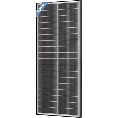 Pannello solare, celle monocristalline 18BB, modulo ad alta efficienza, 100W, 1 pezzo (1/2)