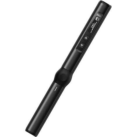 Fer à souder électrique numérique portable avec support, embouts, câble Type C, soudure DC9-24V, noir, kit complet (1/5)