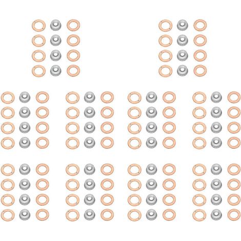 Kit de 10 joints d'injecteur, joints d'injecteur 19077-53650 15841-53622 15221-94020, Kubota D1105 V2203 D905 D1005 V3300 V3600 (1/5)