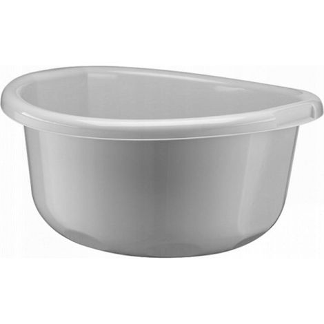 Bol de cocina de plástico SELMA de 20 l, gris claro, 1 unidad. (1/5)
