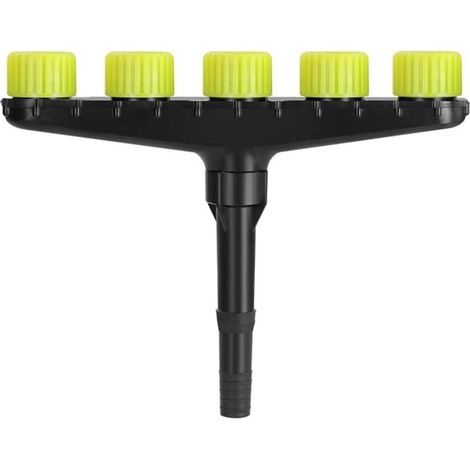 Arroseur Rotatif - Tête d'Arrosage à 3 Buses en ABS - Pour Pelouse Jardin Fleur - Pression Eau Adaptée - 1 Pièce (1/5)