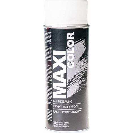 IMPRIMACIÓN ACRÍLICA BLANCA MAXI COLOR 400ML SPRAY MOTIP (1/2)