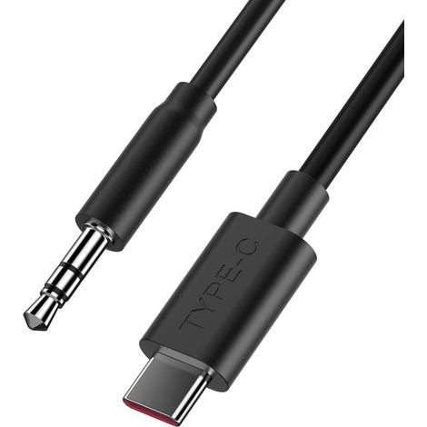 Câble pour Casque Audio Adaptateur Jack 2m pour A17 A57 A37 A16 S26 Auxiliaire Cable USB C vers Jack 3,5 mm Stéréo Voiture,Prise Casque Câble Aux Adaptateur pour 17 16 Pro Max Pixel 10a (1/5)
