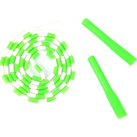 Corde à Sauter pour Enfants et Adultes - Accessoire Fitness avec Poignée Ergonomique Verte (1/3)