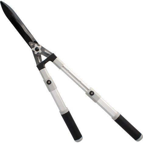 Teleskop-Heckenschere aus Aluminium, 2 Hände (1/5)