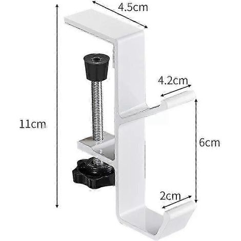 Supports de cheminée pour guirlandes et chaussettes, 2 en 1, robustes (1/4)