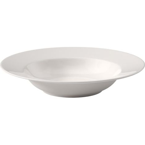 Assiette creuse, 25 cm, Porcelaine, Blanc (1/4)