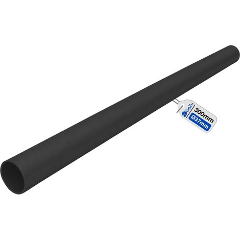 Tube acier rond Ø42 mm – Longueur 300 mm – Noir – Revêtement robuste pour rampes, cadres, meubles et construction – GeZu Impex