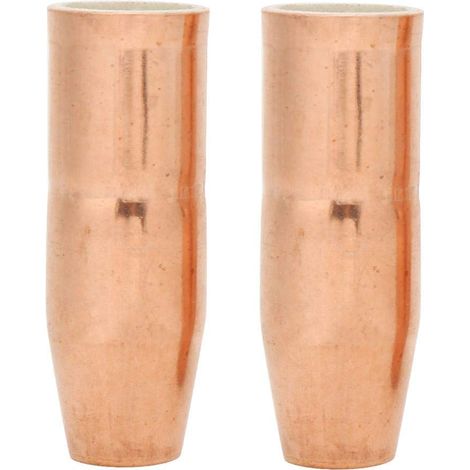 Lot 2 diffuseurs gaz 1/2" – accessoires pistolet MIG – Miller M25/M40 – consommables (1/4)