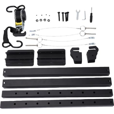 Cric stabilisateur Anti-balancement pour camping-car, garde au sol réglable 17 à 35 pouces, faisceau en I (1/5)