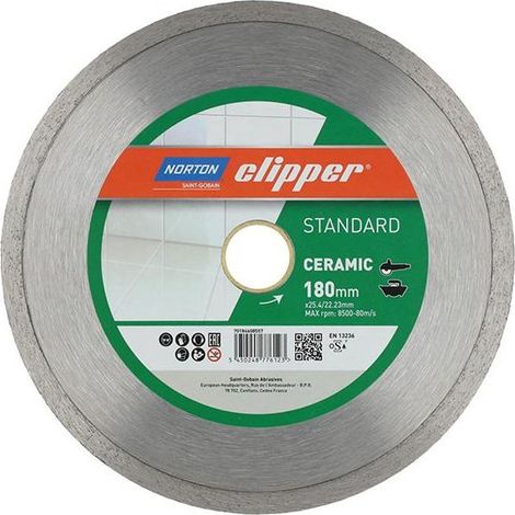 Diamantscheibe Standard Ceramic 180 mm (1/5)