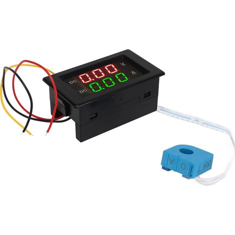 Multímetro dual de 600 V y 20 A con pantalla LED digital para automóviles y motocicletas.