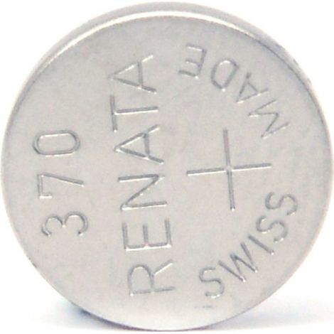 Renata / Swatch Group - Pile bouton oxyde argent 370 RENATA 1.55V 40mAh (1/5)