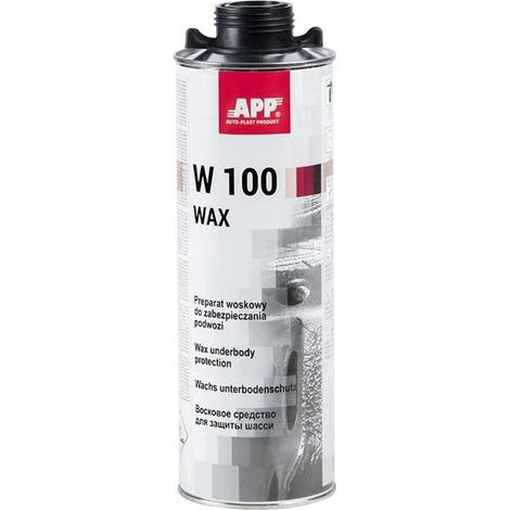 Cire de protection châssis voiture - Anti corrosion - Anthracite - APP W100 - 1L