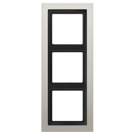 Telaio 3 elementi in acciaio (11mm) LS Design JUNG ESD 2983