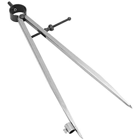 Diviseur d'Aile, Compas à Étrier de Diviseur à Ressort de Précision Réglable et Verrouillable avec Outil Rotatif pour Porte-Stylo(250mm) (1/5)