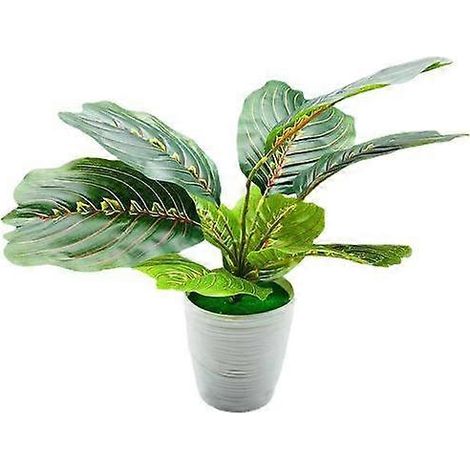 Plantes artificielles créatives, esthétiques et durables, composition minimaliste, magnifiques faux bonsaïs pour la chambreE (1/5)
