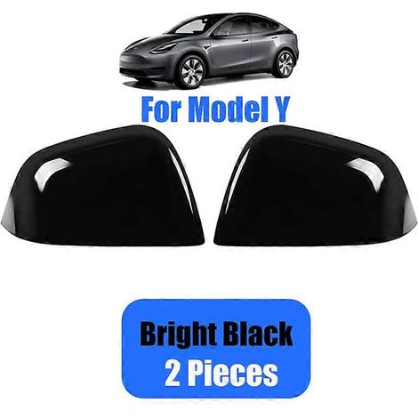 Coque de rétroviseur latéral en ABS pour Tesla Model 3 et Model Y (2021-2022) - Accessoires extérieurs - (1/5)