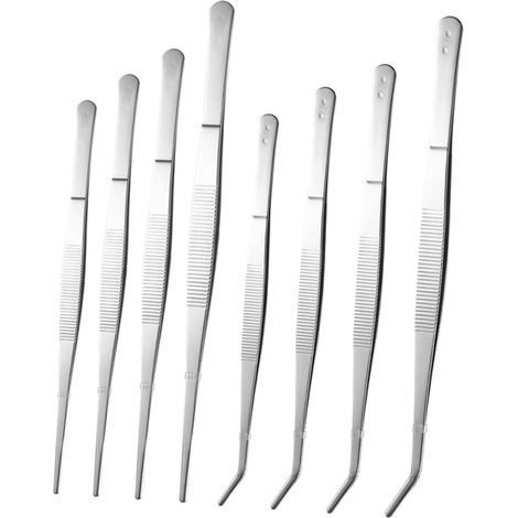 8 Pièces Pinces en Acier Inoxydable Pinces à Tasses Anti-brûlures pour Tasses et Réparation de Jardinage (1/5)