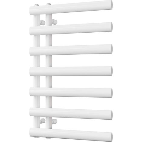 Elyan - White Towel Radiator - H766mm x W500mm (1/3)