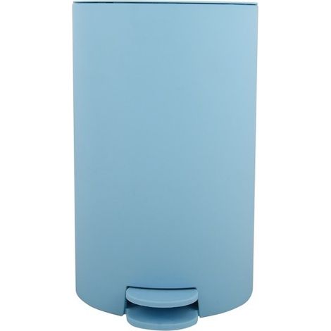 Poubelle à pédale OSAKI 3L Bleu Clair mat MSV