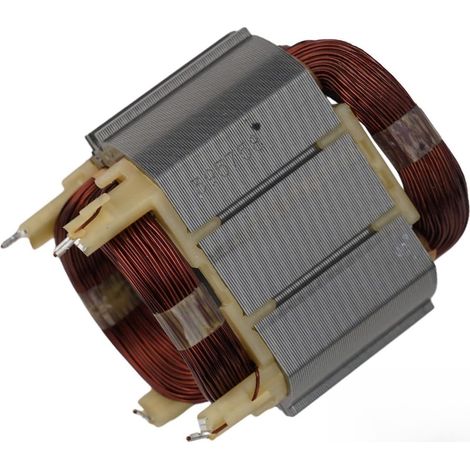 Stator de champ moteur 625758-6 pour perceuse à percussion Makita HR4001C, HR4010C, HR4011C, HR4003C, HR4013C et HR4030C (pièce détachée) (1/5)