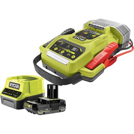 Ryobi ONE+ Jump Starter Kit (1x 2.0Ah) 18V RJSC18-120 (1/5)