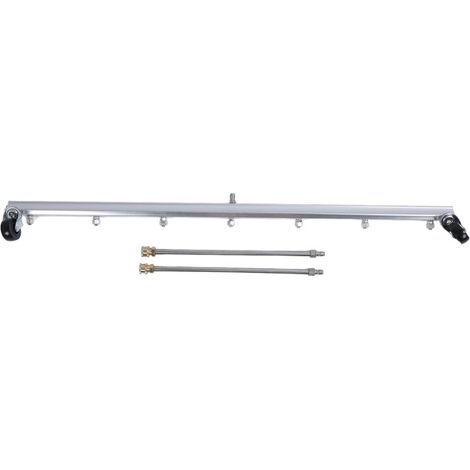 Limpiadora de alta presión de acero inoxidable de 100 cm (39,37 pulgadas) con acoplamiento rápido de 6,35 mm (1/4 de pulgada) y mopa de agua para uso privado y profesional. (1/5)