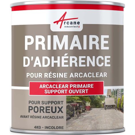 Primaire pour résine arcaclear : arcaclear primaire support poreux - 4 kg - ARCANE INDUSTRIES