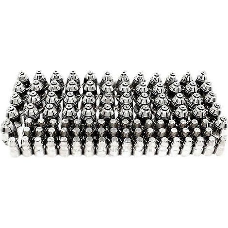 100 électrodes de découpe plasma P80 pour machines CNC 60A, 80A et 100A. (1/5)