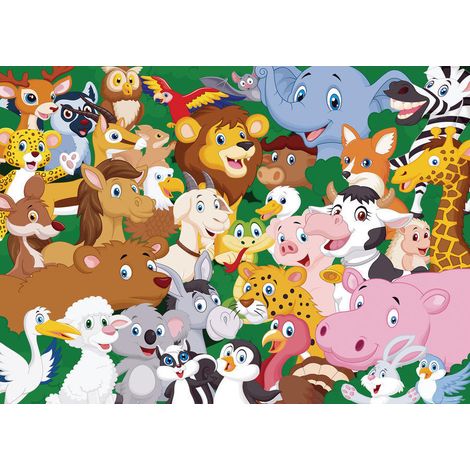 Animals, photo murale, 160 x 115 cm, 1 part (1/2)
