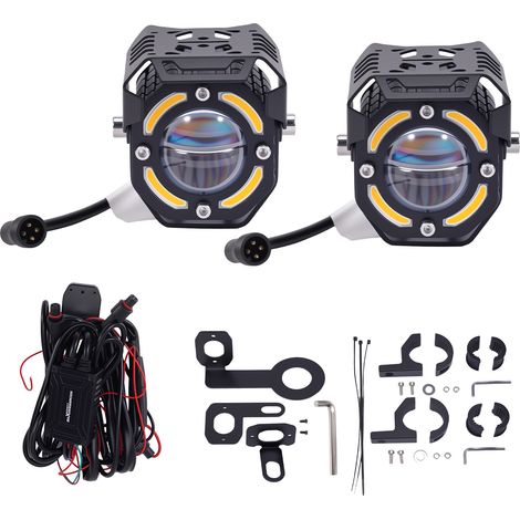 Fari Aggiuntivi LED 80W for Motocicletta ATV Pickup Camion 12V IP67 (1/5)