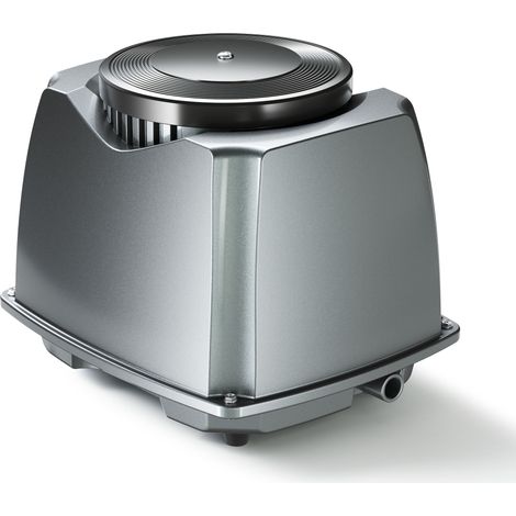 SunSun CAP-100 Bomba de oxígeno 70 W, bomba de aire para acuario de 80 m³ y estanque de jardín, aireador de estanque 100 l/min con 16 salidas de aire y 2 pinzas