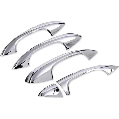 Autocollant de garniture de poignée de porte extérieure pour Mercedes-Benz Classe C W205, GLC, GLA, CLA X253 et Classe E W213 - Accessoires auto B (1/4)
